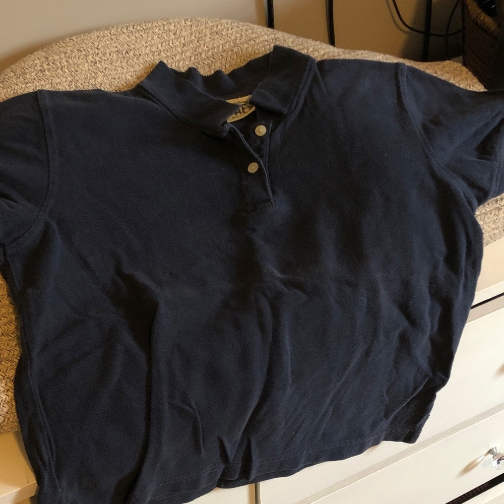 American Eagle Outfitters Kids Navy Polo Shirt